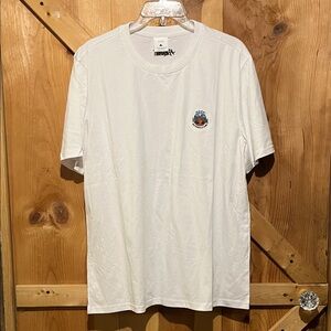 Classic White Short Sleeve Tee with National Park Logo
